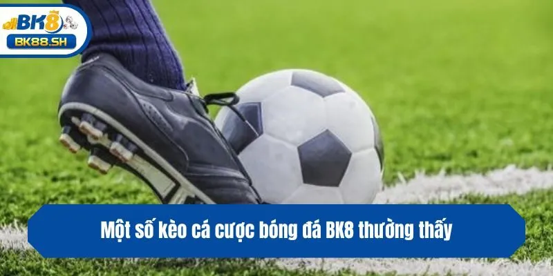 Cá Độ Bóng Đá BK8 - Loại Hình Giải Trí Xanh Chín Nhất 3 Một số kèo cá cược bóng đá BK8 thường thấy